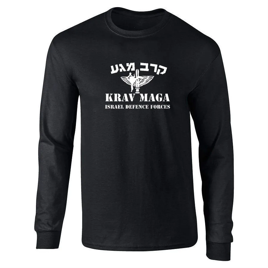 Футболка с длинными рукавами Krav Maga|Мужские футболки| |