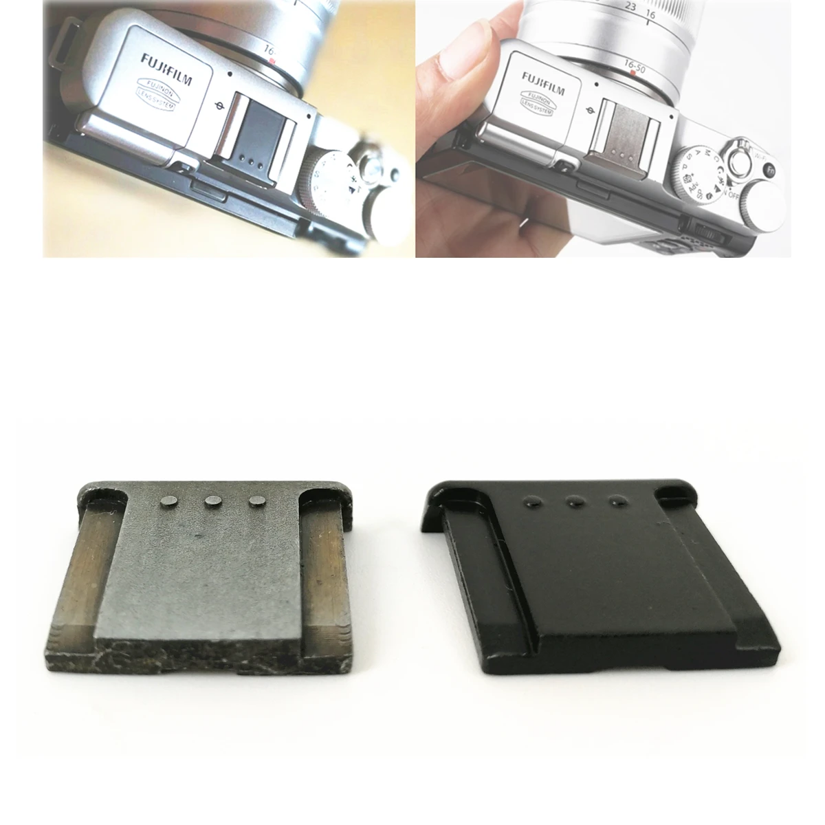 Металлическая крышка для внешней вспышки типа &quotгорячий башмак&quot Кепки Fujiflm Fuji X