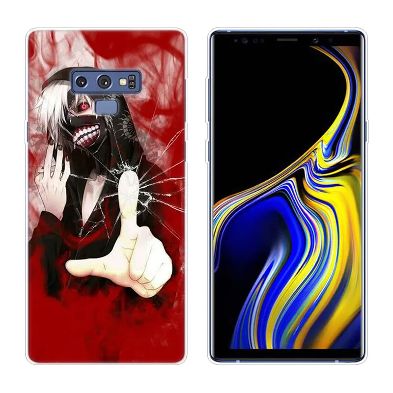 Лидер продаж японское аниме «Tokyo Ghoul силиконовый чехол для samsung Galaxy A80 A70 A60 A50 A40 A40S A30 A20E A2CORE M40 Примечание 10 плюс 9 8 5