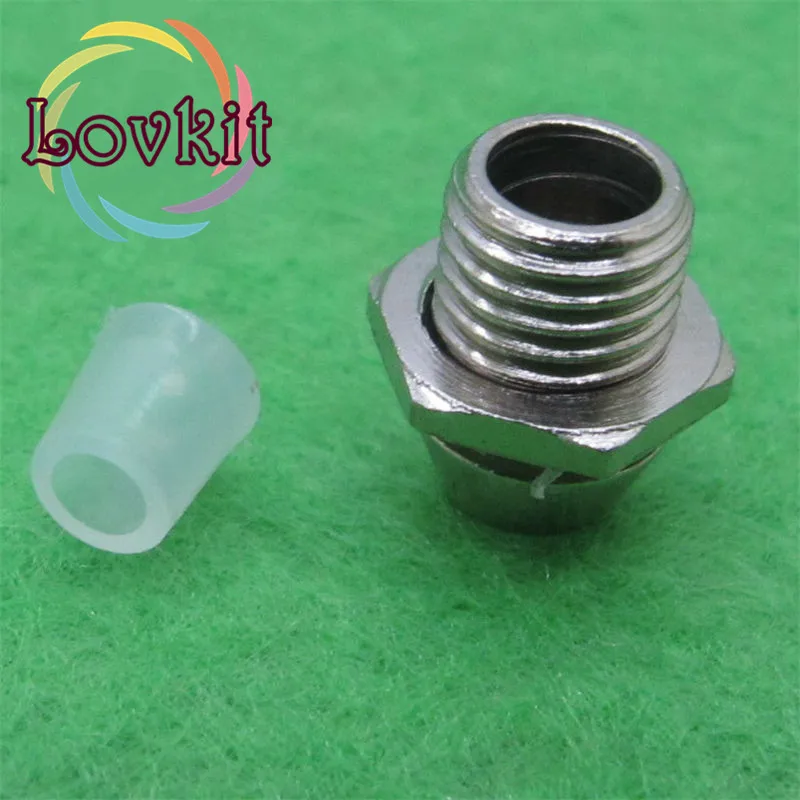 100 шт. 5 мм хромированный металлический светодиодный держатель рамка зажим