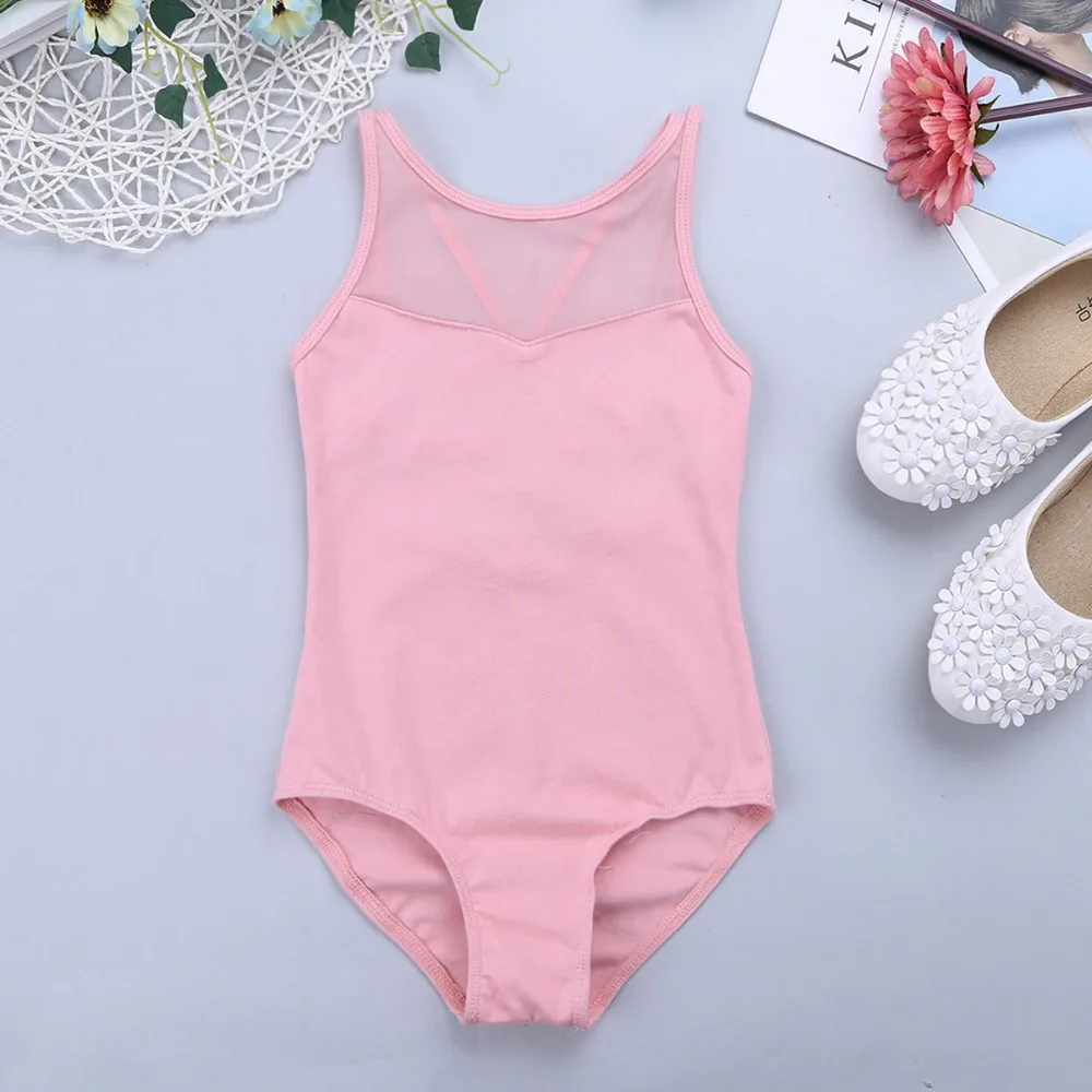 Детские балетные трико для девочек танцев гимнастическое танцевальное платье