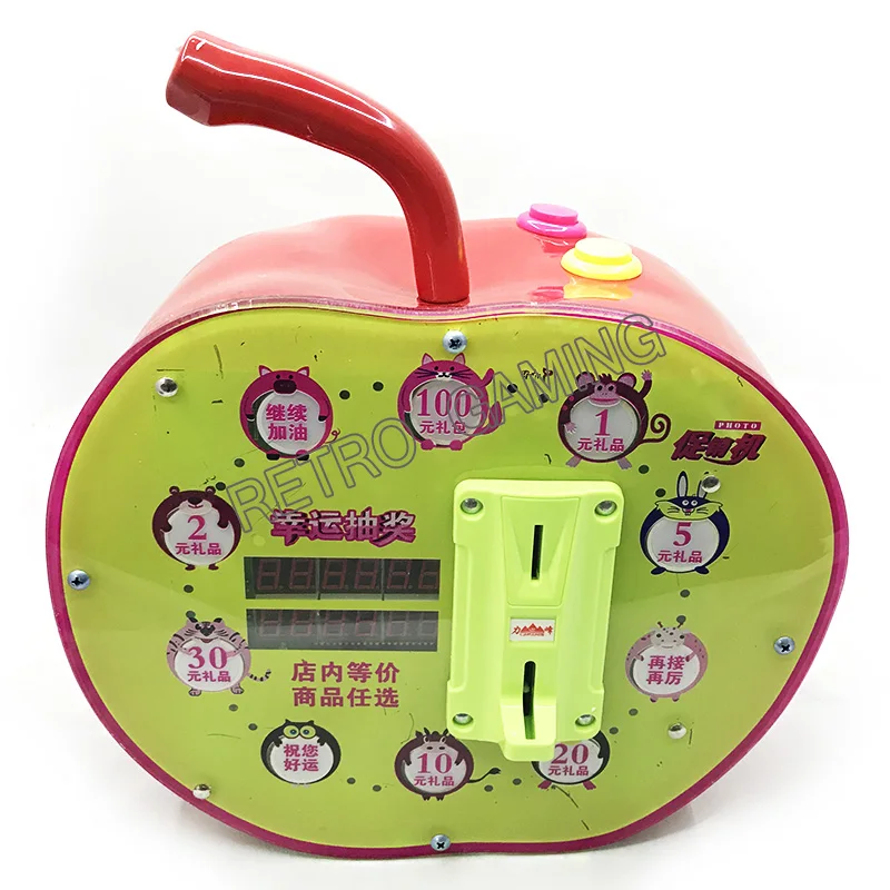Монета управляемая Lucky машина мини игрушка Jackpot рекламная для магазинов/игровая