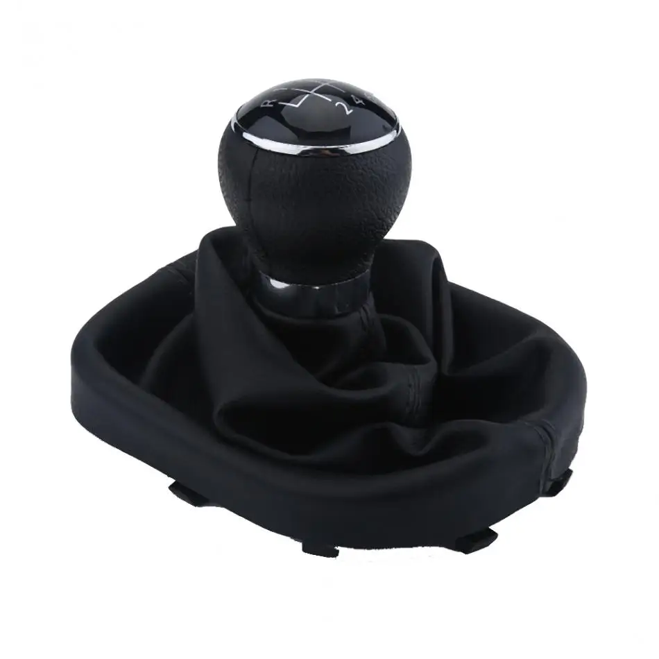 6 скоростей Ручка Переключения рулевого механизма автомобиля Gearstick Gaiter Boot Kit