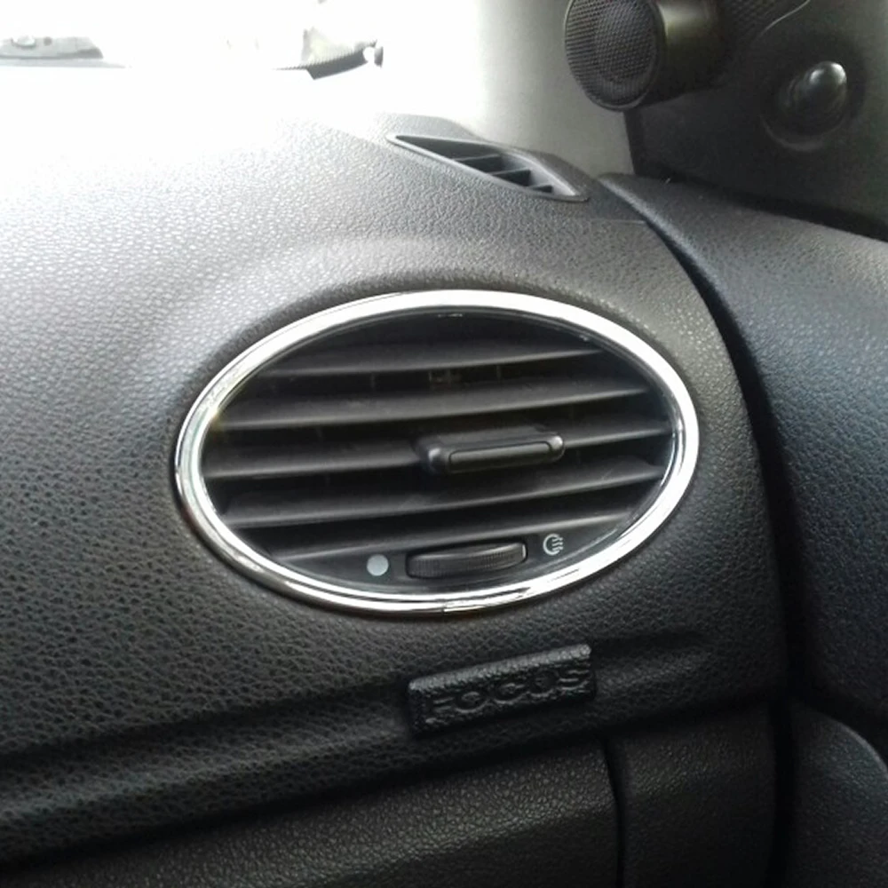 4 шт. ABS хромированная отделка автомобильные аксессуары украшение на выходе