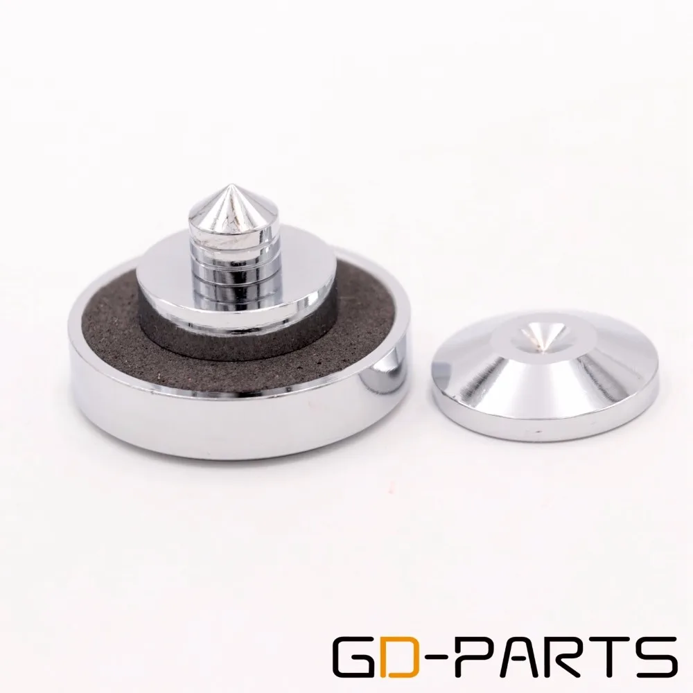 38*29 мм хромированный латунный изоляционный шип для ног конус Hi Fi аудио усилителя