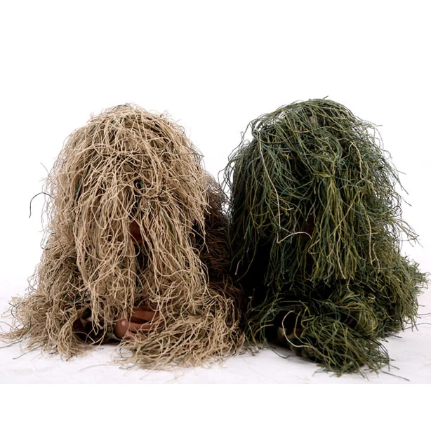 Детские джунгли мужские Ghillie костюм мальчик камуфляж снайпер Охота Одежда Дети Девочка лесной тактическая форма армейская боевая одежда