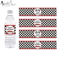 racing car water bottle labels racing car party water bottle wrappers kids birthday party decoration supplies