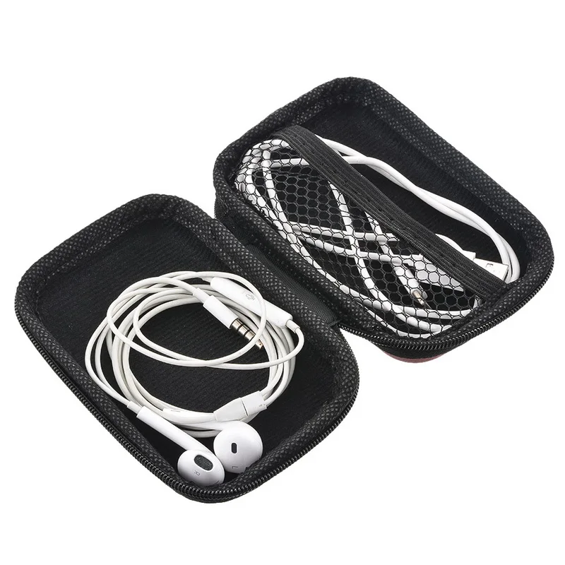 Кошелек для монет портативные мини кошельки дорожная Электронная карта USB кабель