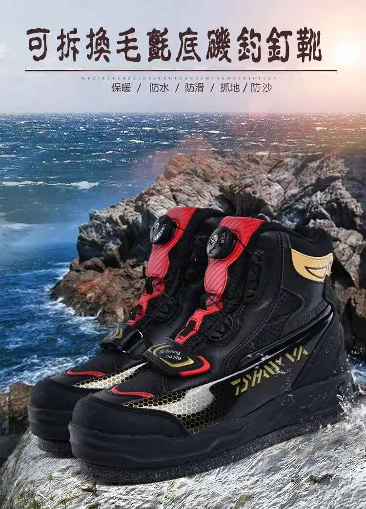 Новинка 2021 рыболовные сапоги Daiwa резиновые для рыбалки на открытом воздухе