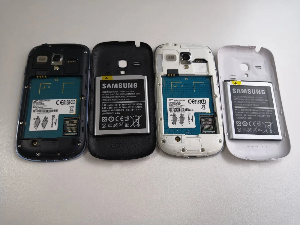 I8190 разблокированный samsung Galaxy SIII mini I8190 5MP 1 Гб ram+ 8 Гб rom 4,0 ''Android мобильный телефон OS gps wifi смартфон