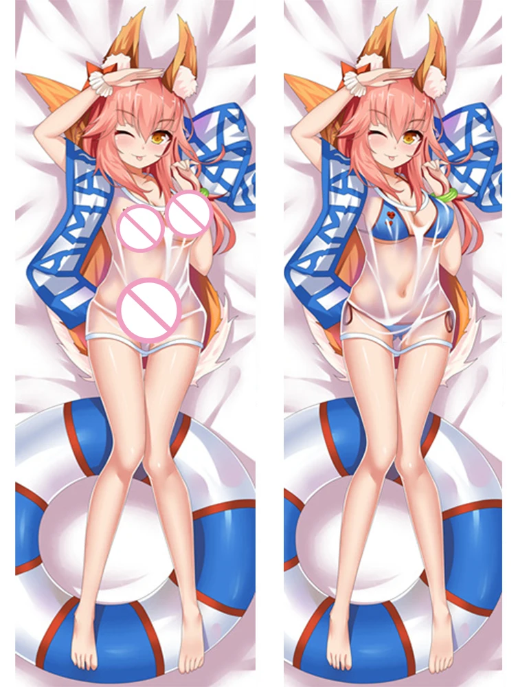 November update японское аниме Fate/EXTRA FGO сексуальная девушка Tamamo no Mae обнимающая подушка