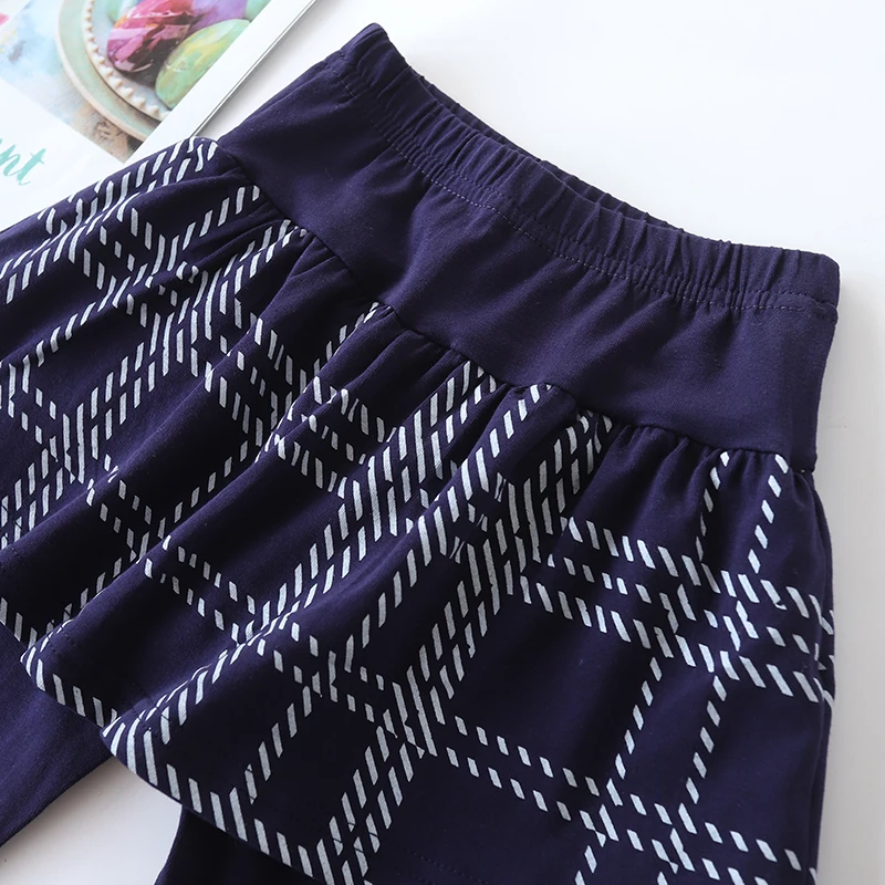 Костюм с мультяшным принтом для детей костюм-тройка длинными рукавами девочек