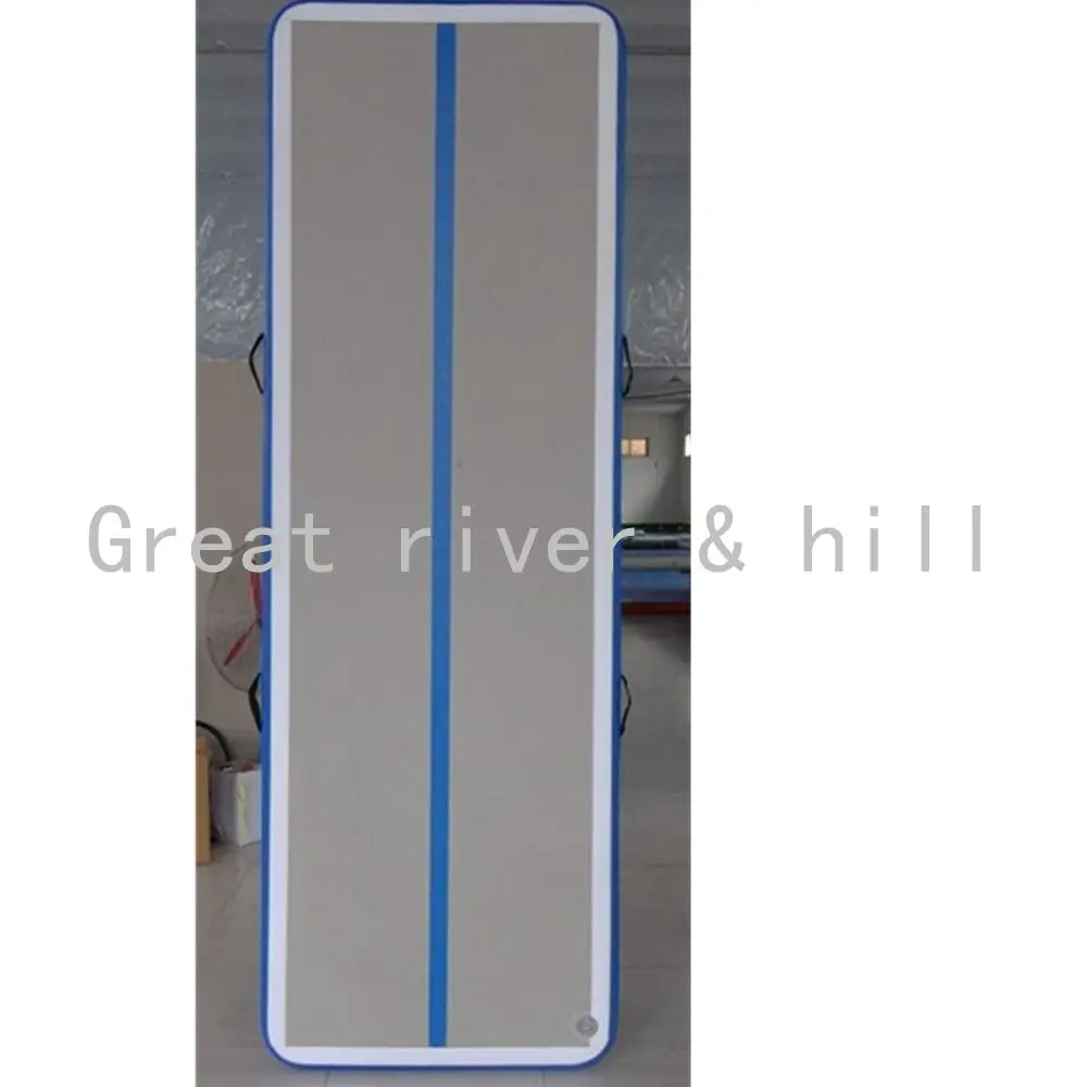

Door to door delivery 6X2m Factory sale inflatable air track for gym/ inflatable air tumbling track mattress