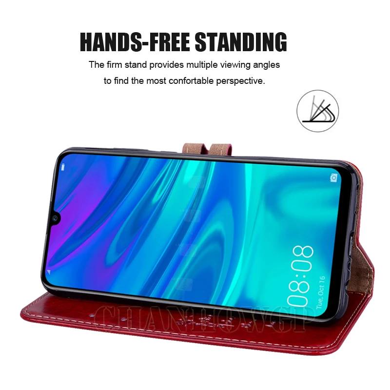 Роскошный кожаный чехол для huawei P30 Pro Y5 Y6 Y7 Y9 Prime P Smart Z Plus Чехлы для Honor 8A 8C 10i Lite 20 откидной Чехол-кошелек