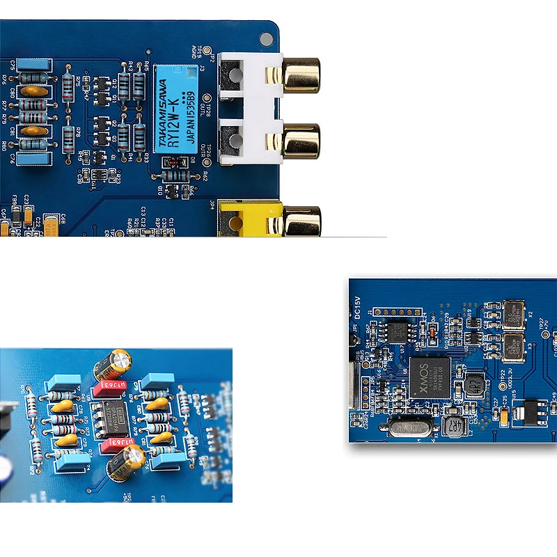 Новый Топпинг D30 DSD аудиодекодер USB ЦАП коаксиальный Оптический Волокно XMOS CS4398 24bit
