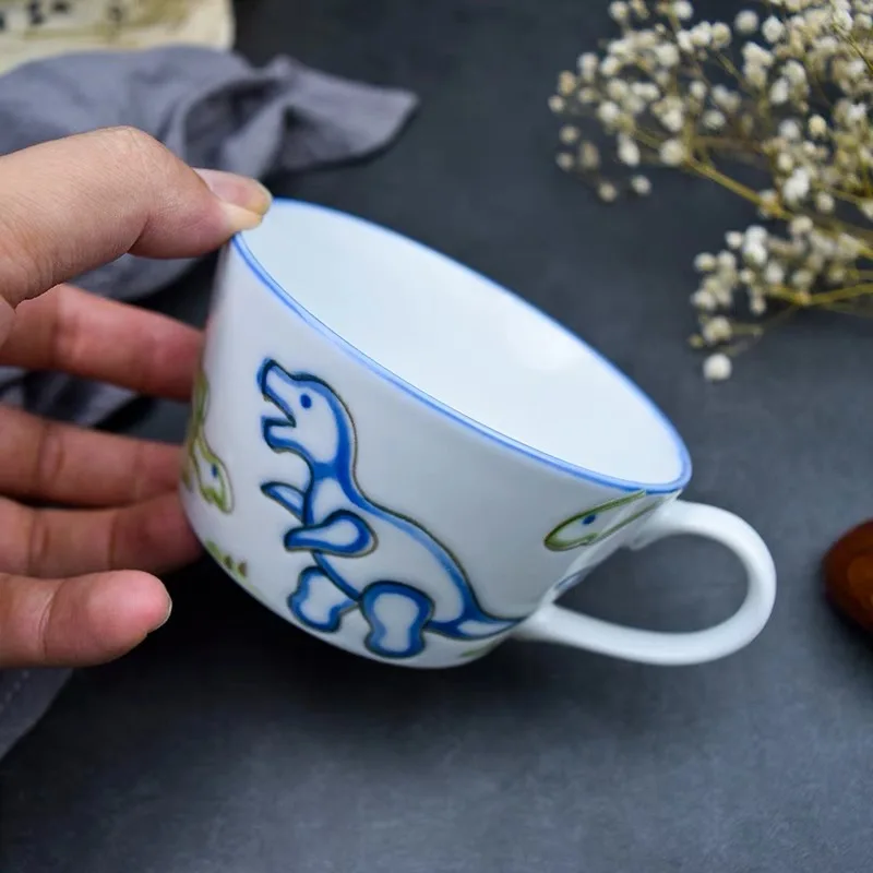 Ручная роспись керамические автобусные чашки Ретро автомобильные кружки