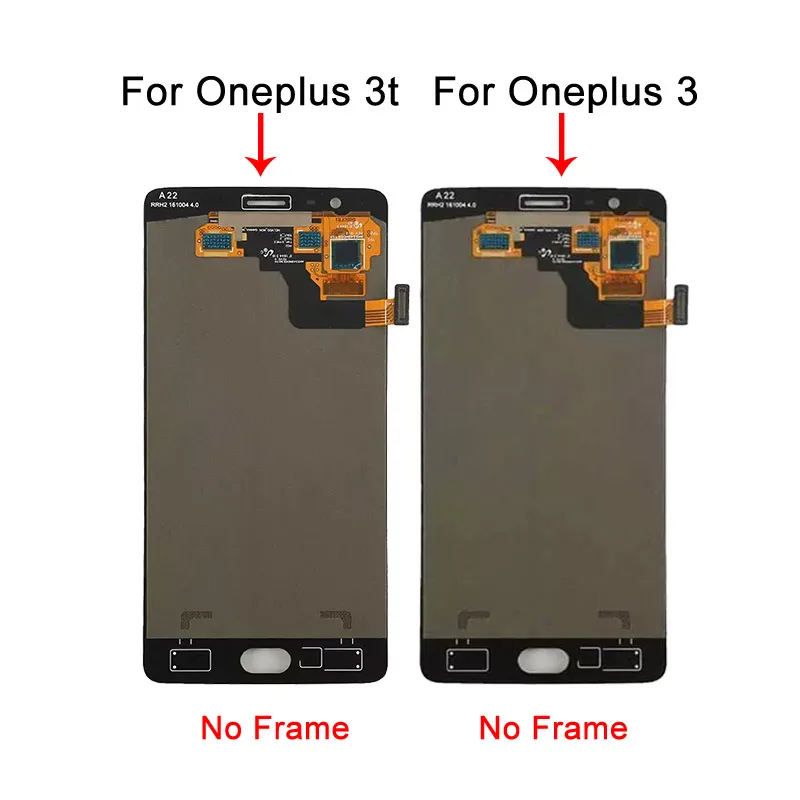 For Oneplus 3T 3 A3010 A3000 LCD Display Touch Screen Digitizer Assembly Repair Parts | Мобильные телефоны и аксессуары