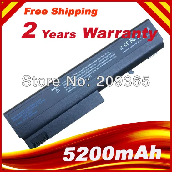 

Laptop Battery For HP Compaq 6510b 6515b 6710b 6710s 6715b 6715s 6910p nc6100 nc6105 nc6110 nc6115 nc6120 nc6140 nc6200 nc6220