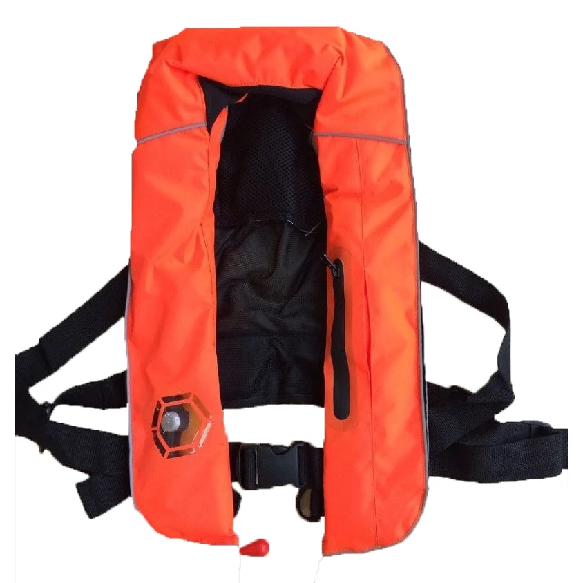 Super quality CE MED certified ISO12402-3 Adult automatic Inflatable life jacket 150N  personal float device with free shipping