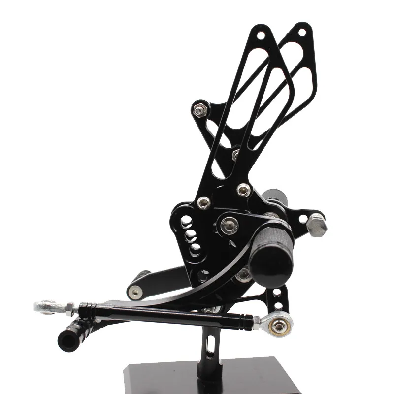 CNC Алюминиевые мотоциклетные подножки для ног педали Rearset задний набор Suzuki GSXR1000