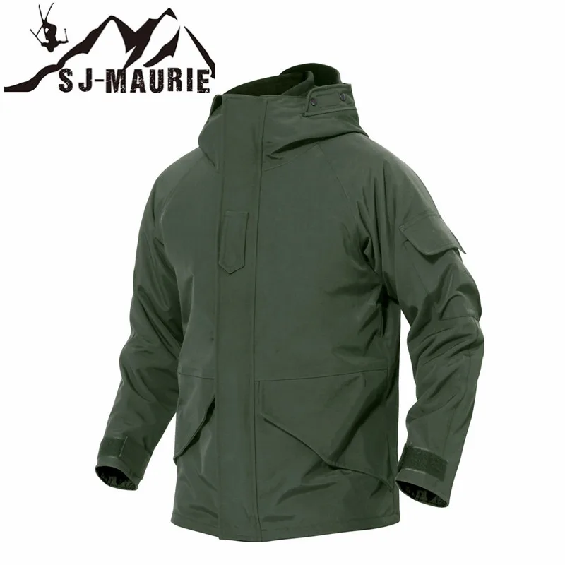 Водонепроницаемая Мужская походная тактическая куртка камуфляжная зимняя