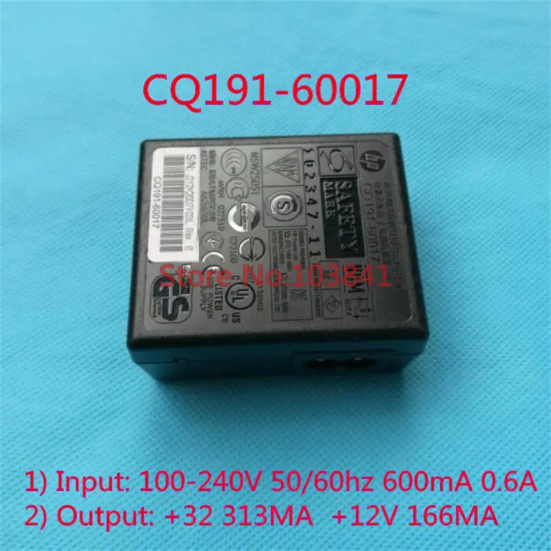CQ19160017 100 240 в ма а зарядное устройство для принтера HP CQ191 60017 32 В мА 12 источник