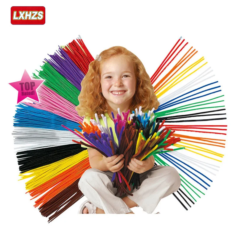 Новинка 100 шт Монтессори материалы шениль детские развивающие игрушки ремесла