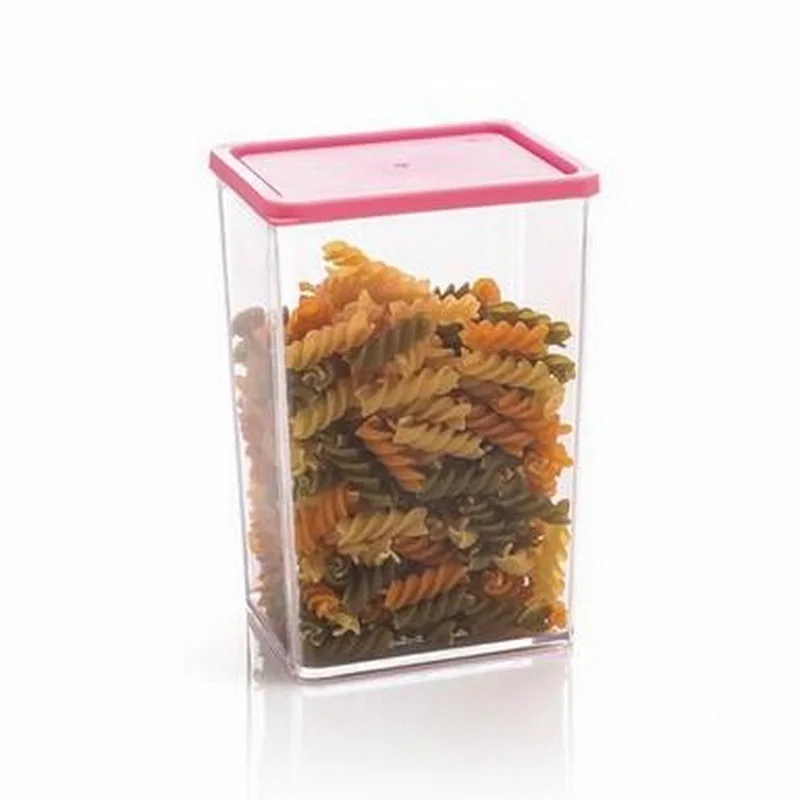 810ML pink Urijk контейнер для хранения пищевых продуктов, пластиковый герметичный контейнер с крышкой для кухни, Штабелируемый контейнер для хранения зерна, контейнер для хранения пищевых продуктов - Цвет: 810ML pink