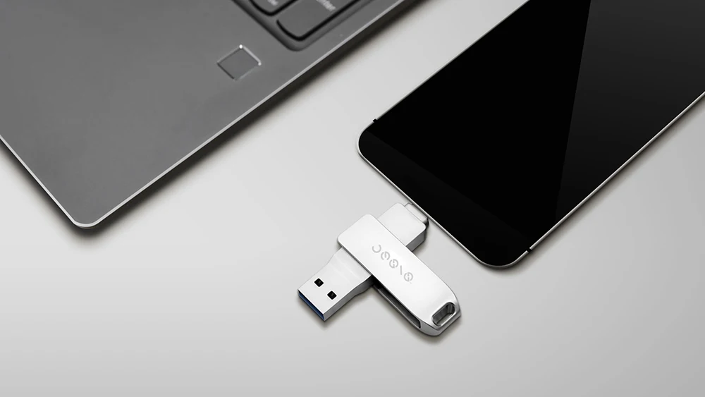 Xiaomi Jesis USB флэш-диск Тип-C, молния, Интерфейс мобильный телефон объем запоминающего устройства расширения 32/64/128 ГБ U диск для телефона, ноутбука