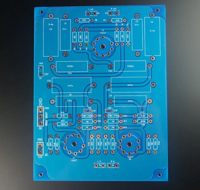 Трубчатый предусилитель LITE LS22 PCB 12AX7 пустая плата предусилителя на основе схемы