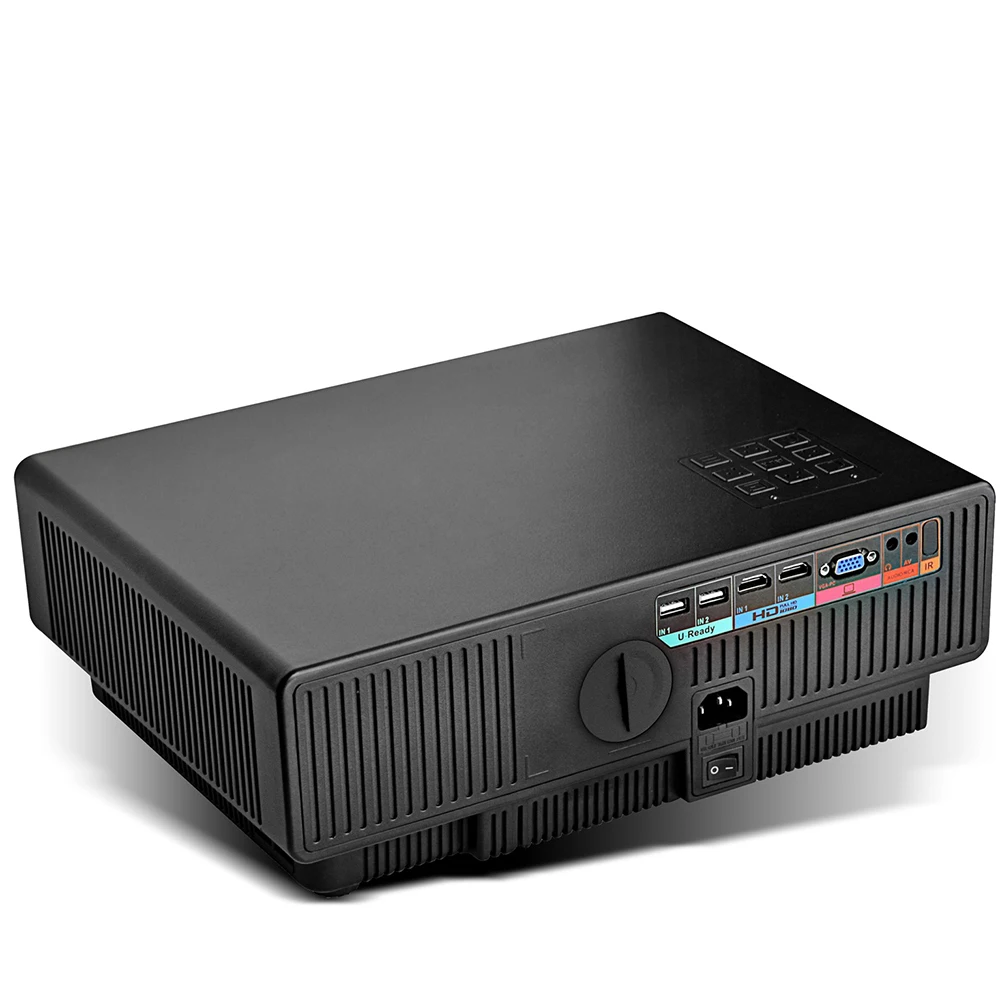 4K LED WiFi домашний кинотеатр проектор 1080p HD кино HDMI USB US видео для подарка домашнего