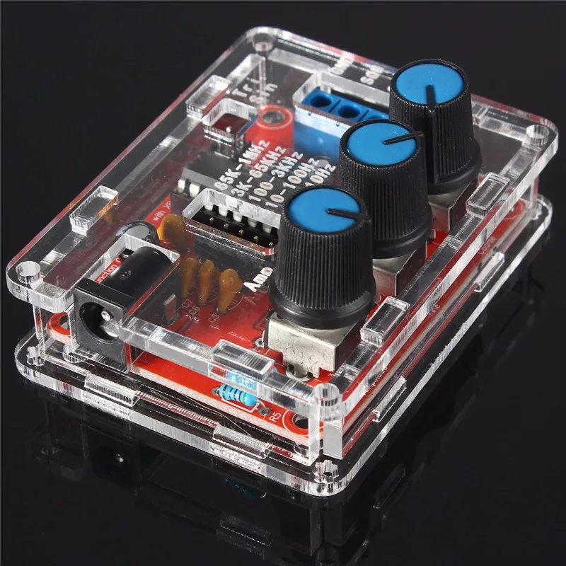 DIY Kit XR2206 Функция генератор сигналов синусоидальной Треугольники квадратный