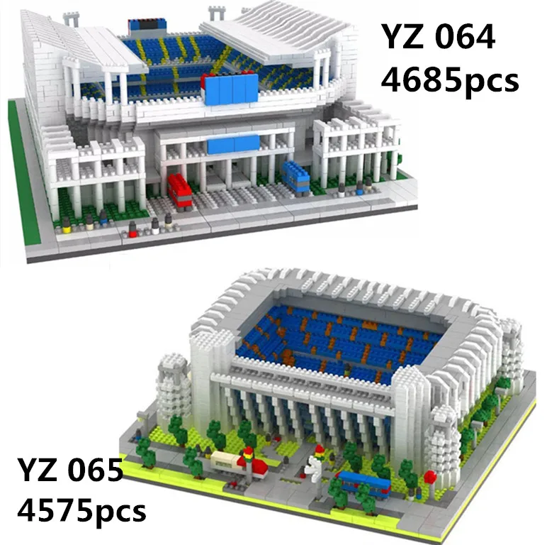 YZ 065 всемирно известный клуб Реал Мадрид футбольное поле стадион 3D модель Мини