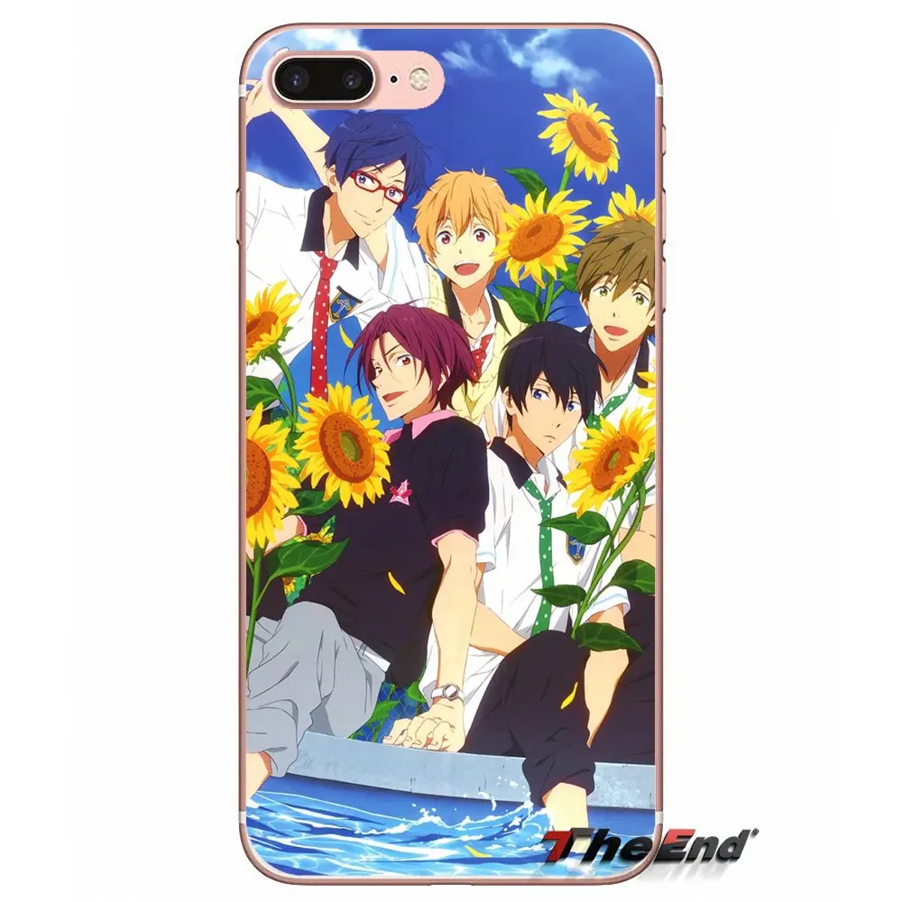 For Xiaomi Redmi 4 3 3S Pro Mi3 Mi4 Mi4i Mi4C Mi5 Mi5S Mi Max Note 2 Iwatobi swim club rei ryugazaki nagisa | Мобильные телефоны и