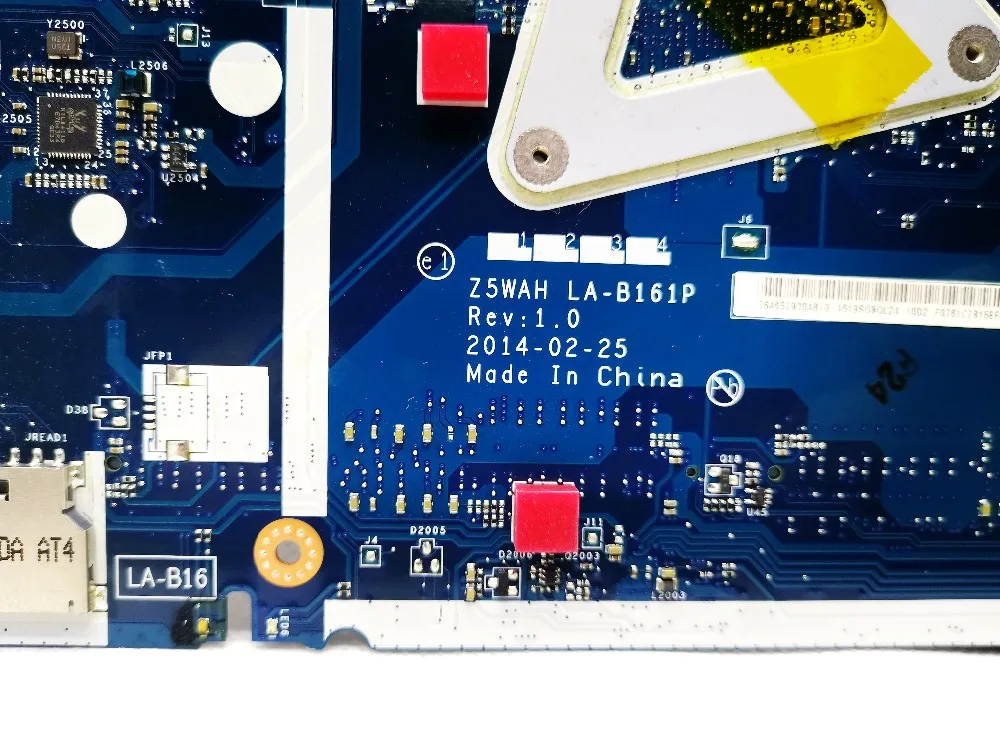 Для ACER E5-571 Материнская плата ноутбука E5-571 I5-5200U Z5WAH LA-B161P испытанное хорошее