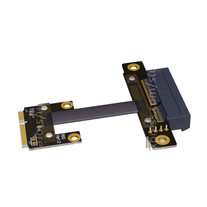 32 Гбит/с Mini PCI e mPCIe WAN WiFi для PCIe x4 E 4x переходные карты Gen3.0 ленточный кабель pci WIFI