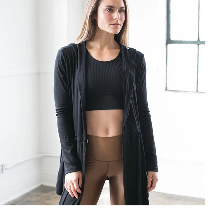 Женский сексуальный черный спортивный бюстгальтер с внутренней подкладкой