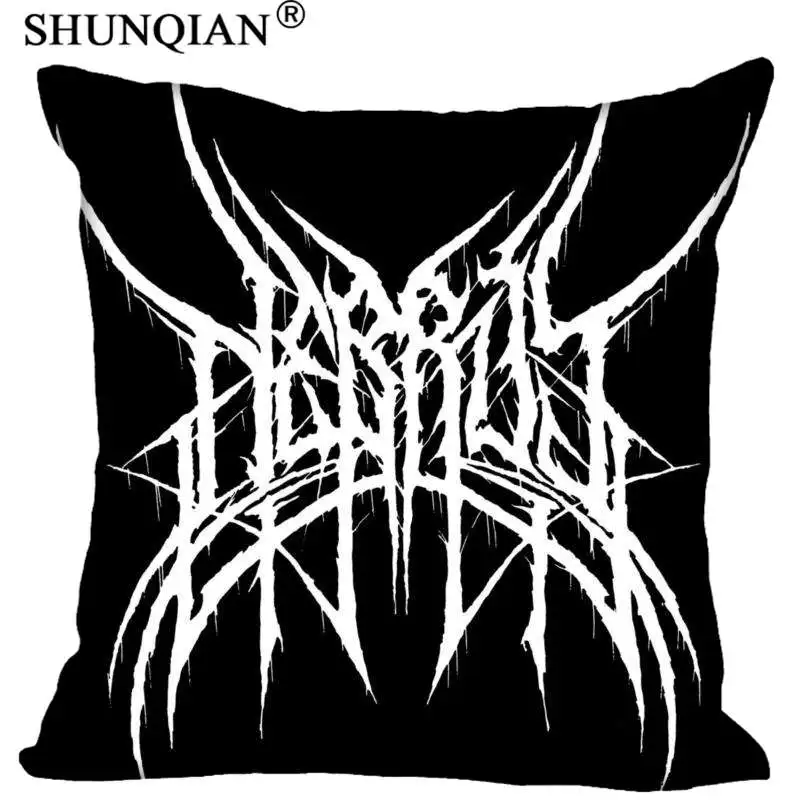 Высокое качество сатаны Стиль наволочка подушки квадратном каблуке на молнии