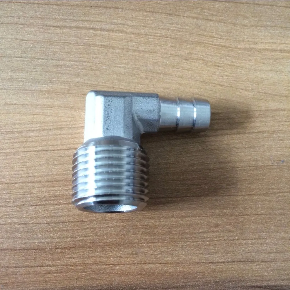 Трубы для пивоварения 1/2 &quotMPT X 3/8&quot скоба Скоба Домашнего Пива нержавеющая сталь
