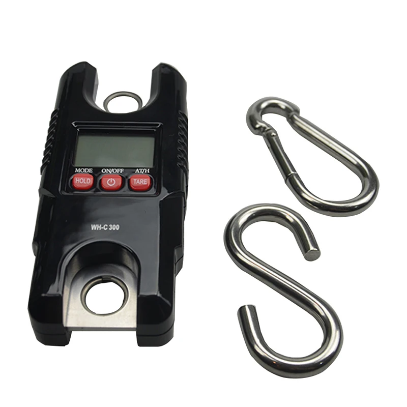 

New Professional Digital WH-C300 Portable Electronic Mini Scale Backlight LCD Hook High Accuracy precision Hanging Scale Meter
