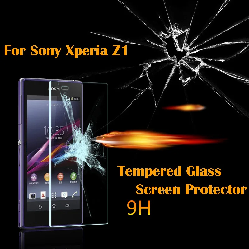 0 3 мм 2.5D 9H закаленное стекло для защиты экрана взрывозащищенный Sony Xperia Z1 L39H Guard