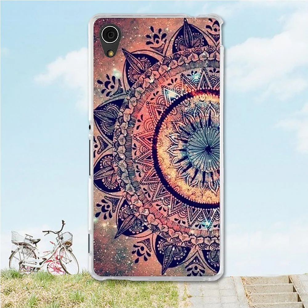Мягкий ТПУ чехол для телефона с милыми животными тигром Sony Xperia M4 Aqua Beach милый