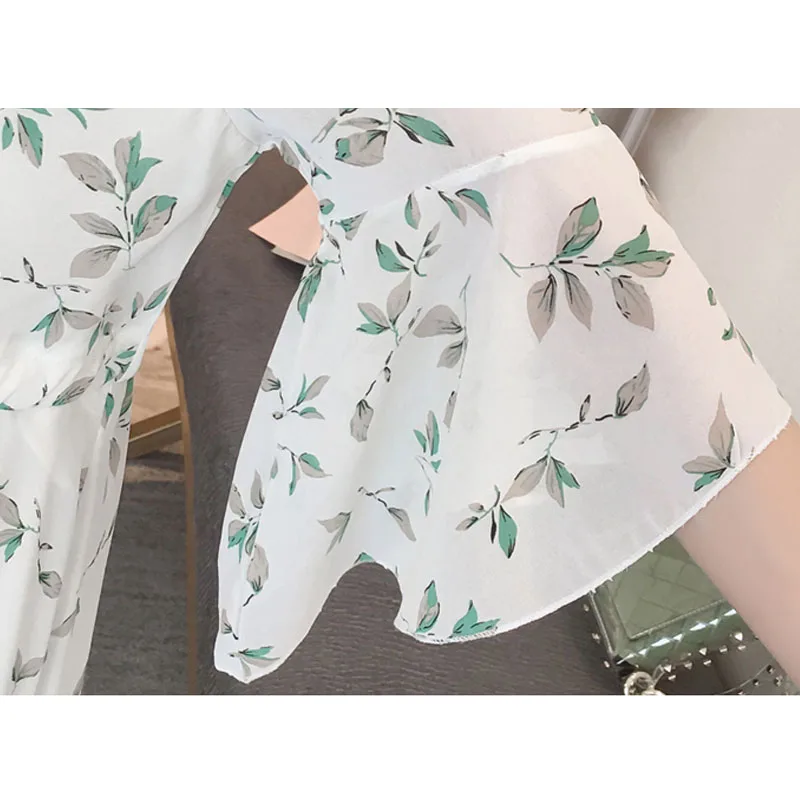 Цветочное платье для кормящих мам Vestidos беременных женщин шифоновое кормления