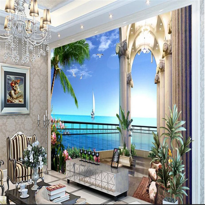 Обои для студийной фотосъемки на заказ обои настенная наклейка HD вид море