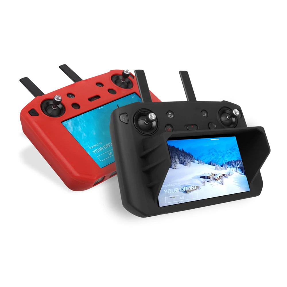 Silicone Protective Cover Case for DJI Mavic 2 Pro/Zoom Controller Shading Shell Skin with/without Sunhood | Электроника