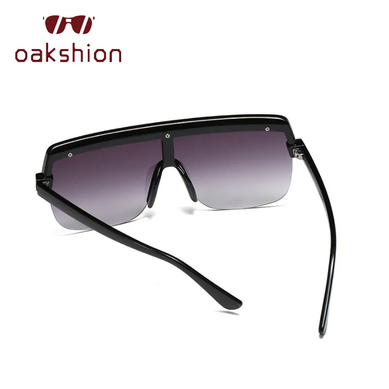 Солнцезащитные очки oakshion цельные для мужчин и женщин модные большие квадратные