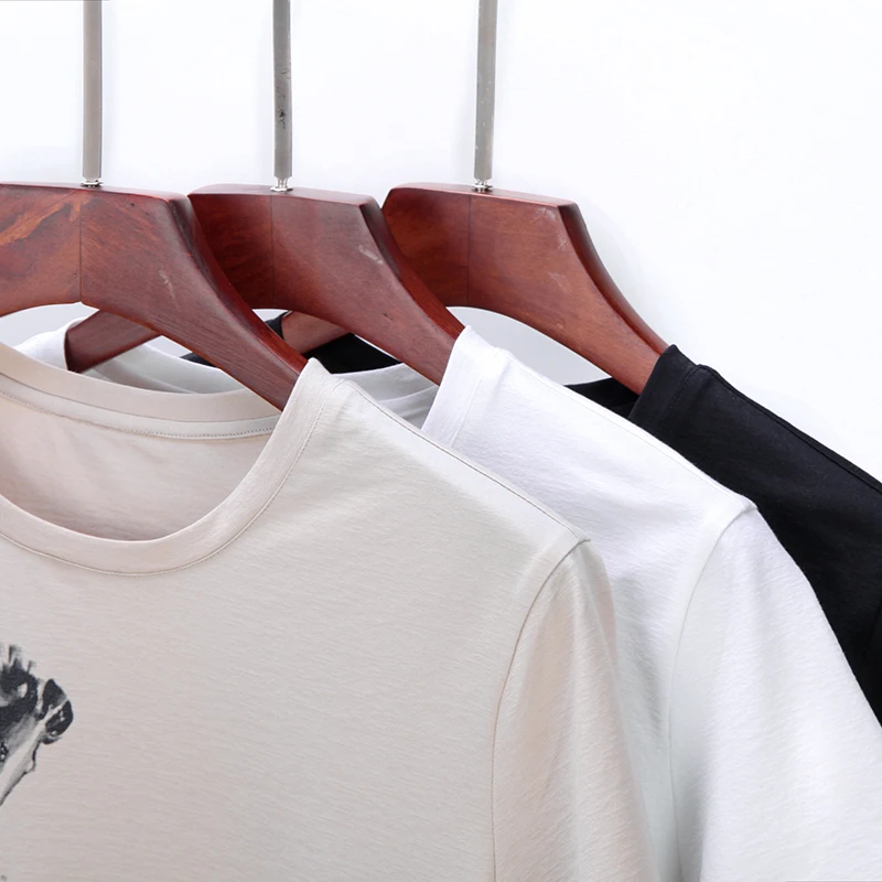 2019 Новая мужская футболка 3 цвета с коротким рукавом Тонкая young Мужская 3XL Размер