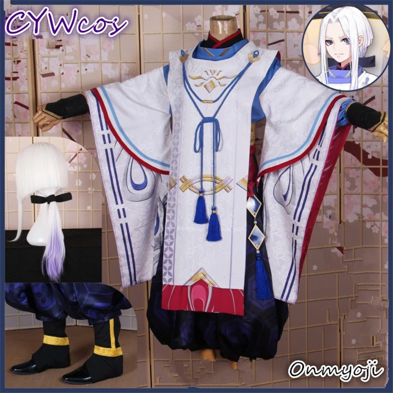Популярный костюм для косплея Onmyoji подростков капитана Абэ макиаки комплекты