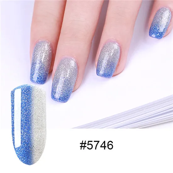 BP-5746 BORN PRETTY, 10 мл, Термальный, меняющий цвет, Гель-лак, мерцающий, блестящий гель, сменный цвет температуры, замачиваемый, УФ светодиодный лак для ногтей - Цвет: BP-5746
