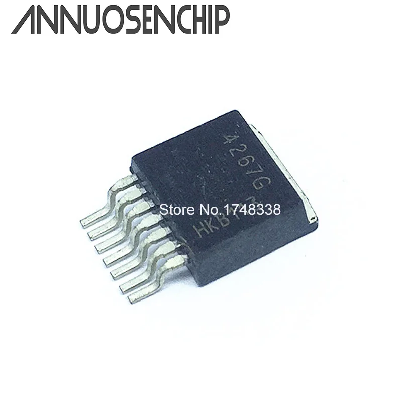 Бесплатная Доставка 10CS TLE4267G TO 263 4267G TLE4267 5 V низкая прямая Новинка оригинал|Реле| |